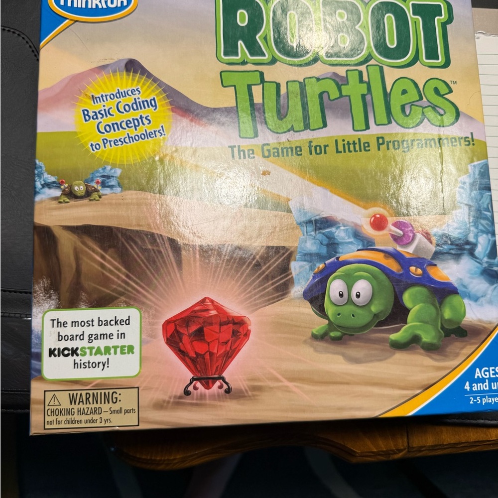 Think! Robot Turtles Game - Green and Red